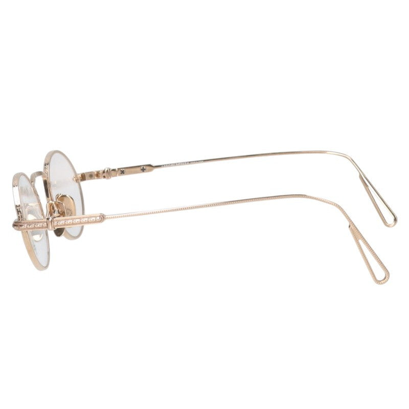 Chrome Hearts CLAPPER Oval Frame Eyeglasses Size ONE SIZE