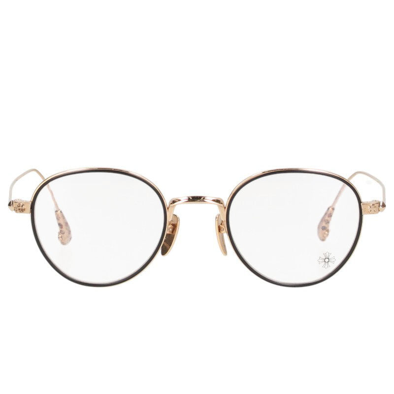 Chrome Hearts BONE PRONE IV CH Glasses Gold Size ONE SIZE