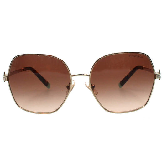 TIFFANY&Co. TF3085-B Tortoise Sunglasses Gold Size ONE SIZE