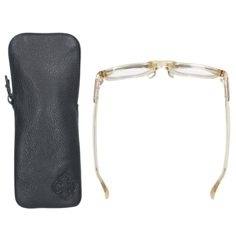 Chrome Hearts ZIPHER Flare-Knee Temple Glasses Size ONE SIZE