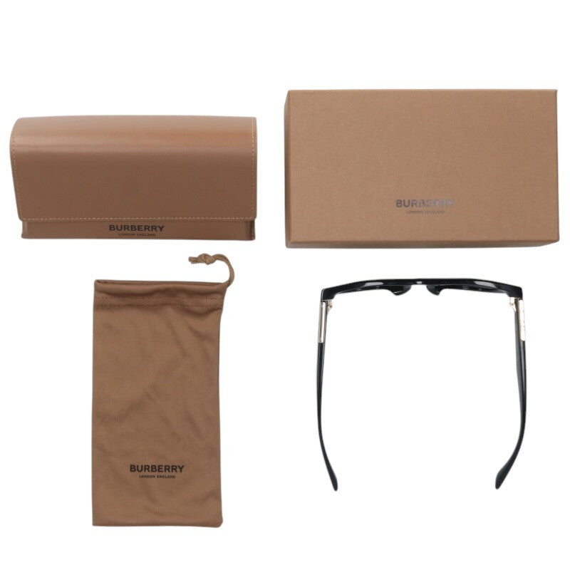 Burberry Sunglass Black x Gold Size 50