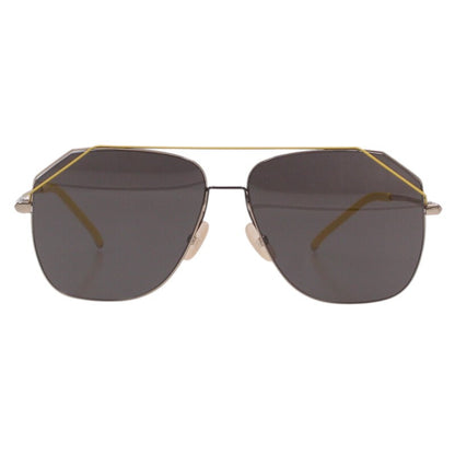 Fendi Tear Drop Sunglass Yellow x Gold Size 58