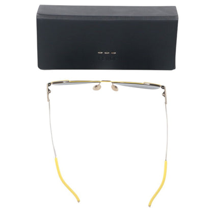 Fendi Tear Drop Sunglass Yellow x Gold Size 58