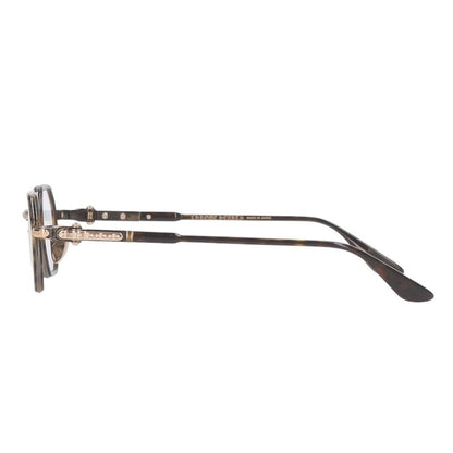 Chrome Hearts TATTERS Brown Tone Metal Frame