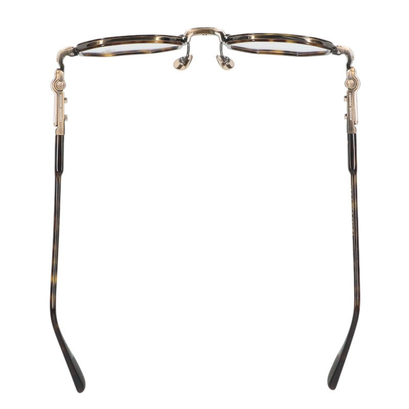 Chrome Hearts TATTERS Brown Tone Metal Frame