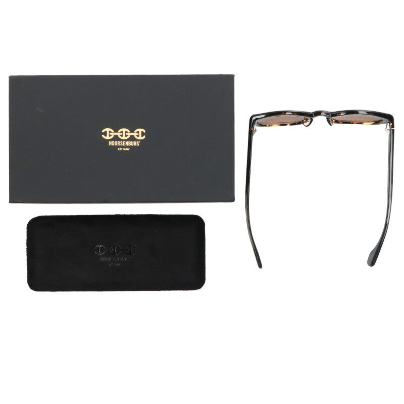 HOORSENBUHS Model II Sunglasses Brown Black Size ONE SIZE