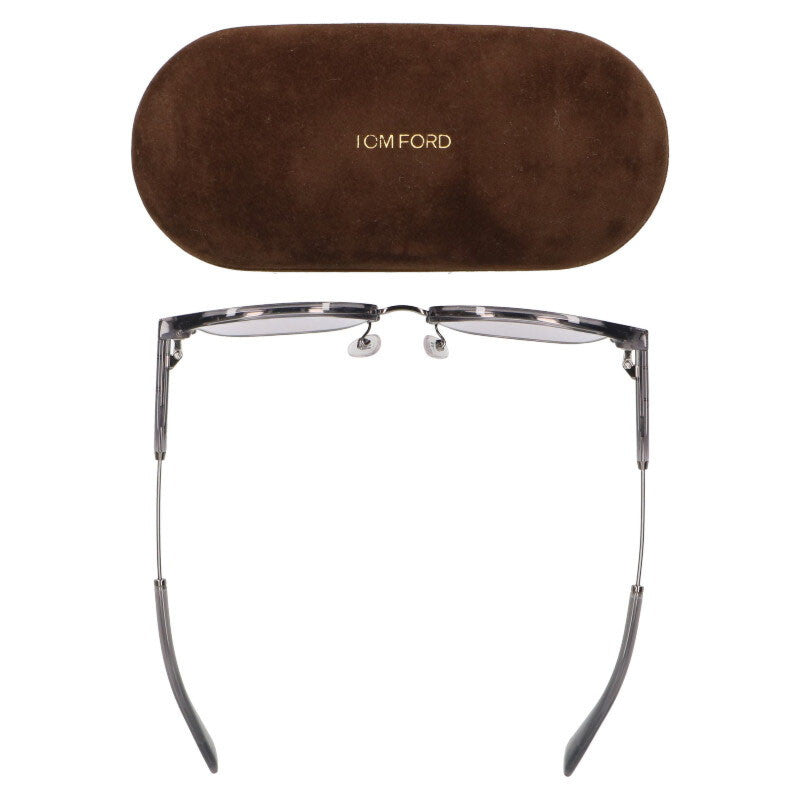 TOMFORD TF890-K Boston Frame Sunglasses Grey & Size ONE SIZE