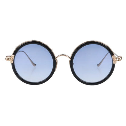Chrome Hearts SEXTASTIC Round Sunnies Blk/Gold