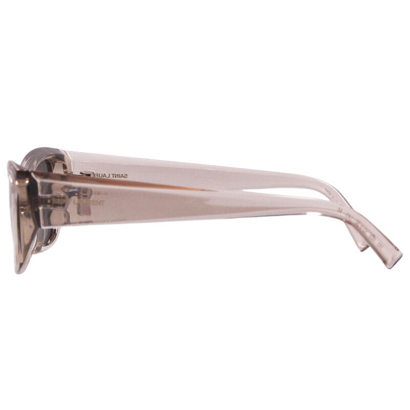 Saint Laurent Paris Clear Frame Sunglass Gray Size 52