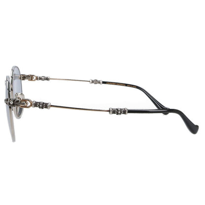 Chrome Hearts Cross Temple Metal Frame Round Size ONE SIZE