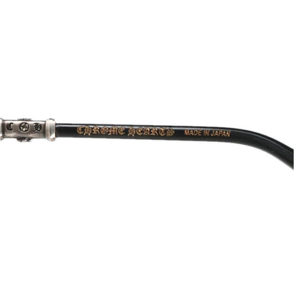 Chrome Hearts Cross Temple Metal Frame Round Size ONE SIZE