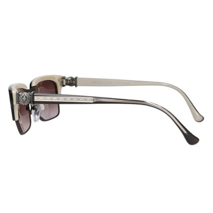 Chrome Hearts Horseshoe Half-Rim Sunglasses