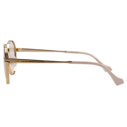 GUCCI GG0872S-001 Round Sunglasses Gold Size ONE SIZE