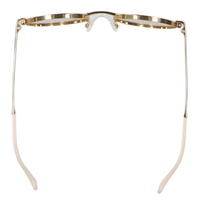 GUCCI GG0872S-001 Round Sunglasses Gold Size ONE SIZE