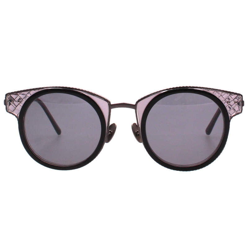 BOTTEGA VENETA BV0063S Intrecciato Sunglasses Size ONE SIZE
