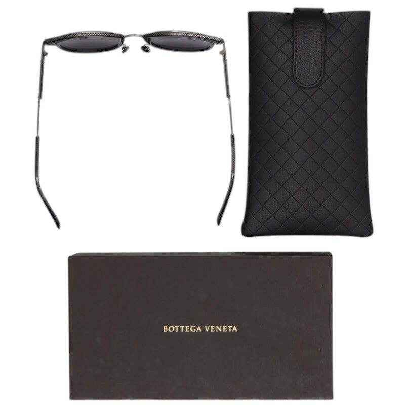 BOTTEGA VENETA BV0063S Intrecciato Sunglasses Size ONE SIZE