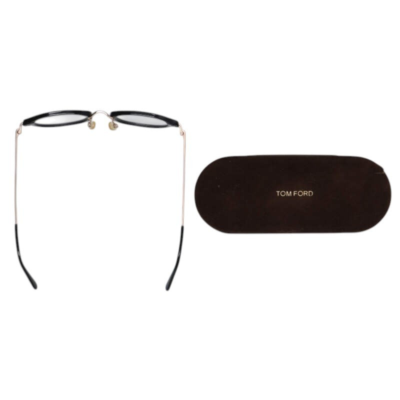 TOMFORD TF5321 Round Frame Eyeglasses Black Size ONE SIZE