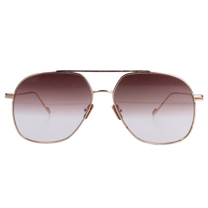 Saint Laurent Paris Tear Drop Sunglass Gold Size 60