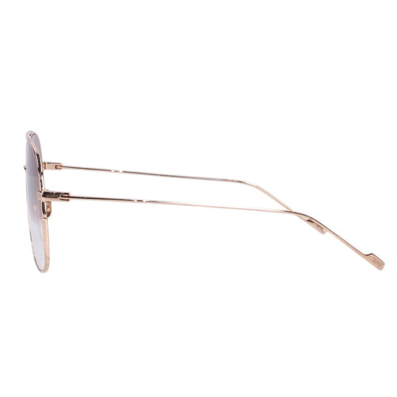 Saint Laurent Paris Tear Drop Sunglass Gold Size 60