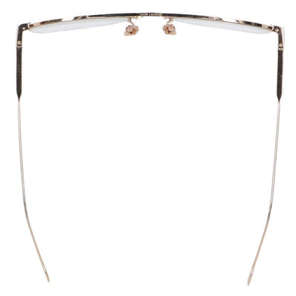 Saint Laurent Paris Tear Drop Sunglass Gold Size 60