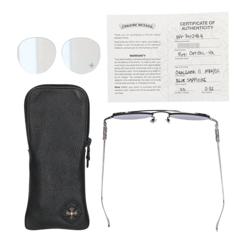 Chrome Hearts ORALGAMI II PAVE Sapphire
