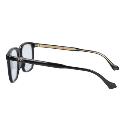 GUCCI GG0737O Square Frame Eyeglasses Black Size ONE SIZE