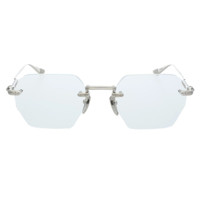 Chrome Hearts Rimless Sunglasses Silver Size ONE SIZE