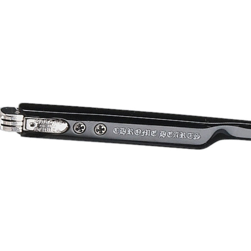 Chrome Hearts DEEP I Floral Cross Rimless Size ONE SIZE