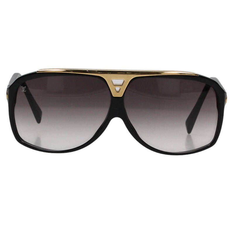 Louis Vuitton Sunglass Black x Gold Size 64