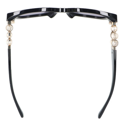 CHANEL 5545-A Side Logo Bead Sunglasses Black Size ONE SIZE