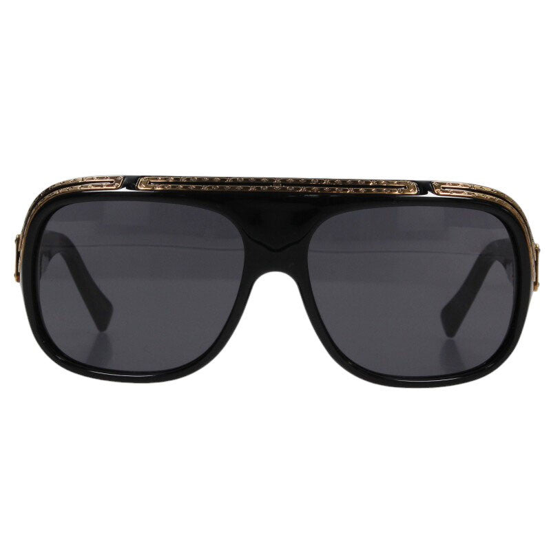 Louis Vuitton Sunglass Black x Gold Size 63
