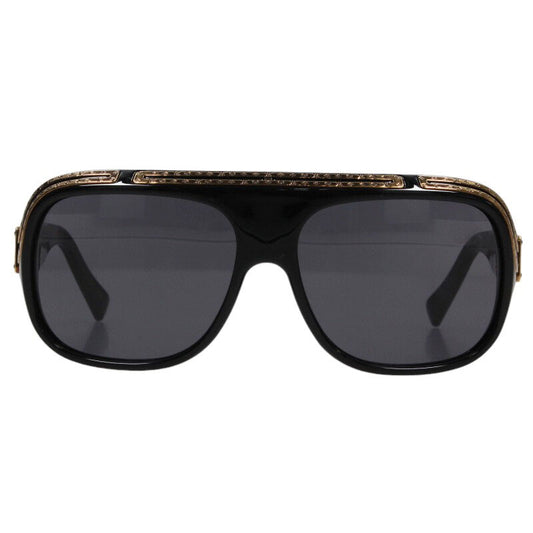 Louis Vuitton Sunglass Black x Gold Size 63