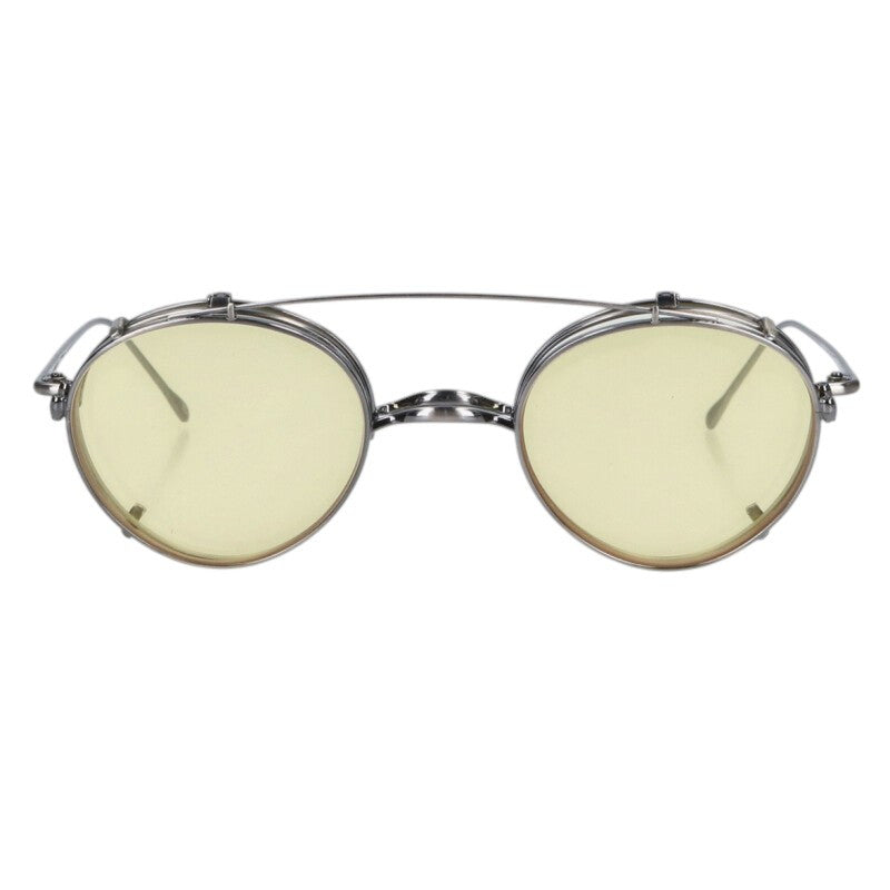 Trad Lotus Clip-On Round Frame Sunglasses Size ONE SIZE