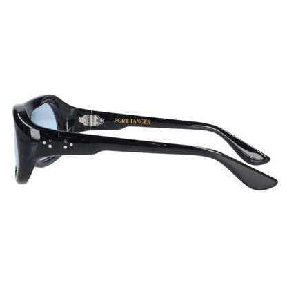 PORT TANGER Square Frame Sunglasses Black Size ONE SIZE