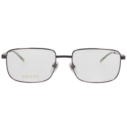 GUCCI GG1678O Silver Frame Eyeglasses Size ONE SIZE