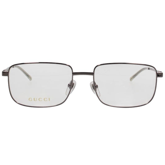 GUCCI GG1678O Silver Frame Eyeglasses Size ONE SIZE