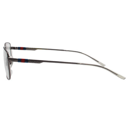 GUCCI GG1678O Silver Frame Eyeglasses Size ONE SIZE