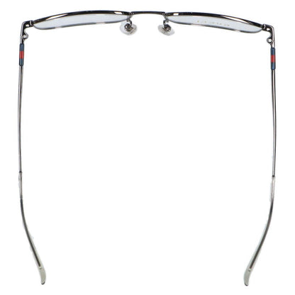 GUCCI GG1678O Silver Frame Eyeglasses Size ONE SIZE