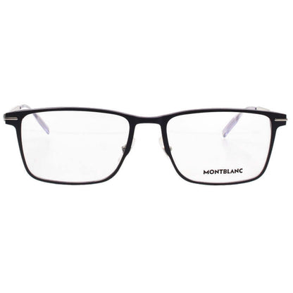 MONTBLANC MB0396ON Navy Silver Frame Size ONE SIZE