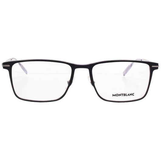 MONTBLANC MB0396ON Navy Silver Frame Size ONE SIZE