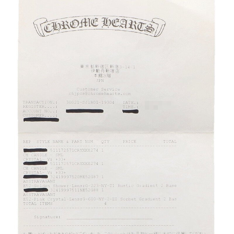 Chrome Hearts ASSTRAVAGANT Side CH Cross Size ONE SIZE Multi
