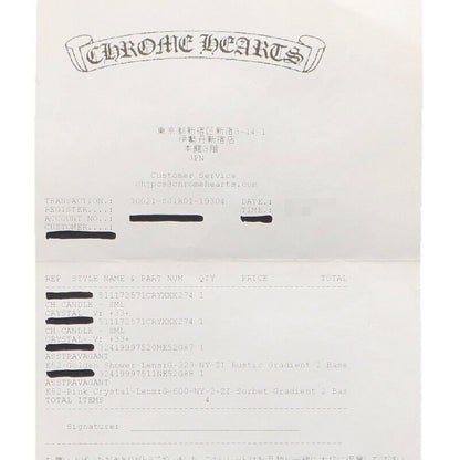 Chrome Hearts ASSTRAVAGANT Side CH Cross Size ONE SIZE Multi