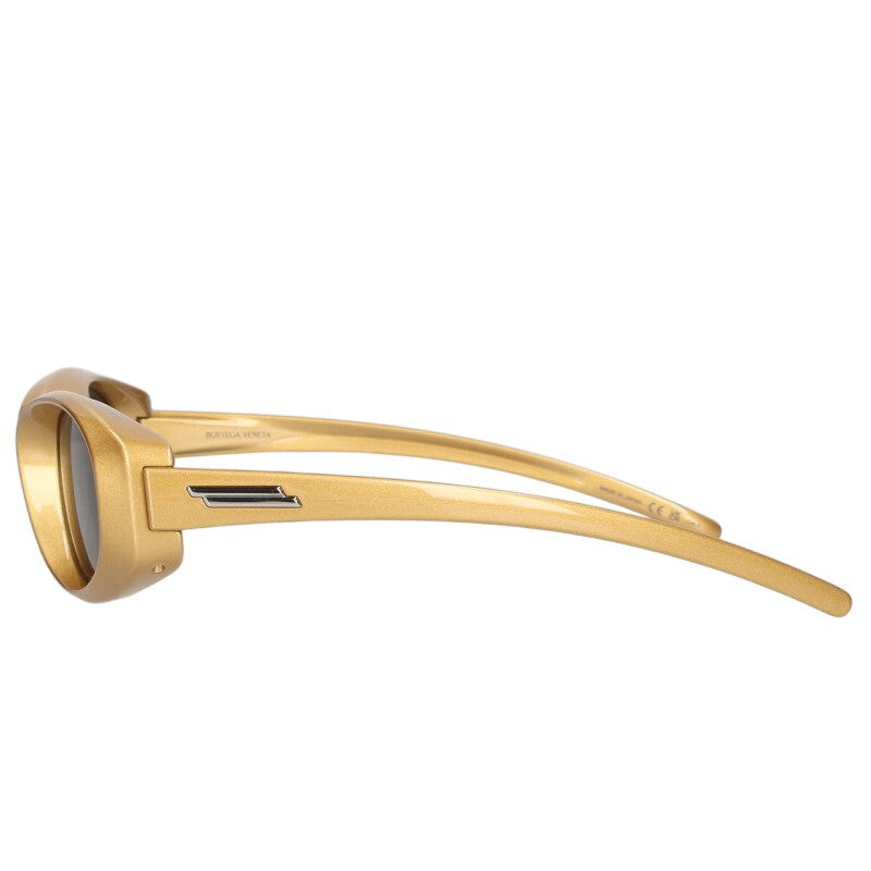 BOTTEGA VENETA BV1210S Gold Oval Lens Size ONE SIZE