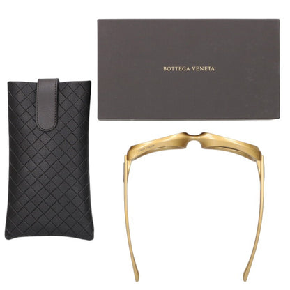 BOTTEGA VENETA BV1210S Gold Oval Lens Size ONE SIZE