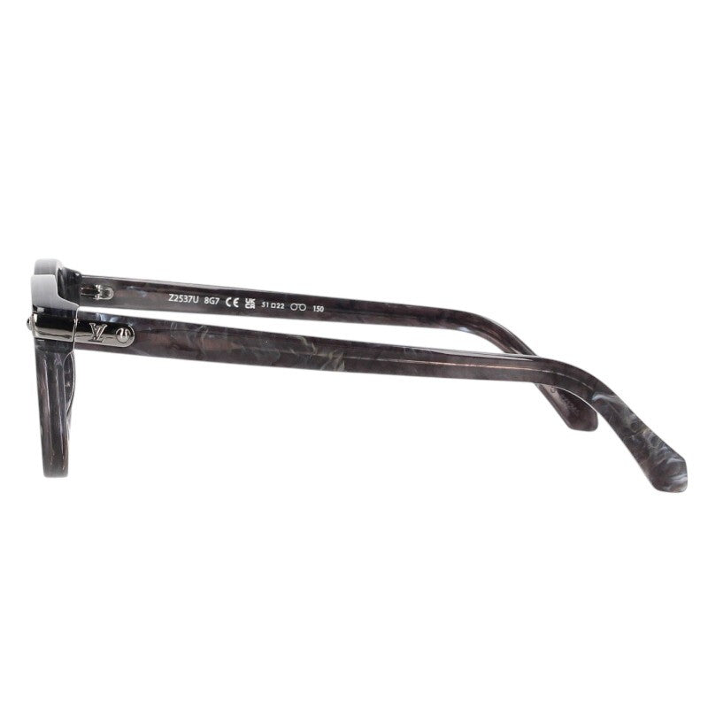 Louis Vuitton LV Square Frame Sunglass Gray Size 51