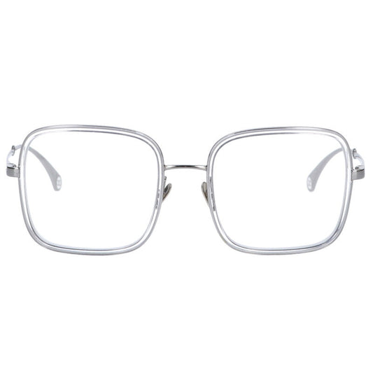 CHANEL 2195 Pearl Glass Cord Sunglasses Clear Size ONE SIZE