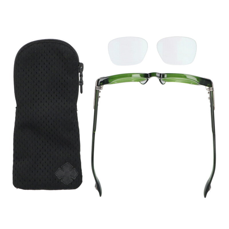 Chrome Hearts TRYPOLEAGAIN Clear Frame
