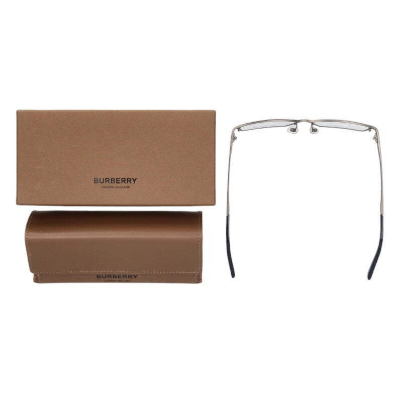 Burberry 1292TD Square Metallic Frame Glasses Size ONE SIZE