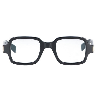 SAINT LAURENT PARIS Square Frame Glasses Black Size ONE SIZE