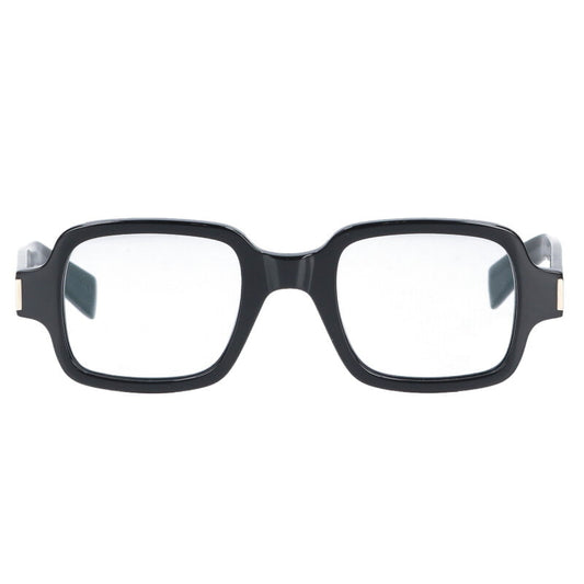 SAINT LAURENT PARIS Square Frame Glasses Black Size ONE SIZE